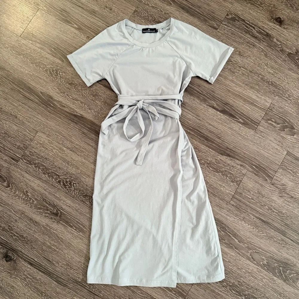 Pomander Place by Tuckernuck Women's Slate Blue Sawyer Maxi Dress